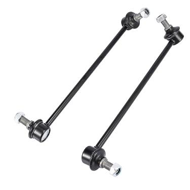 Imagem de X AUTOHAUX 2 peças de barra oscilante de suspensão dianteira elos de extremidade estabilizador barra oscilante Link K80255 K80256 54668CA000 54668CK000 para Nissan Quest 2004-2009