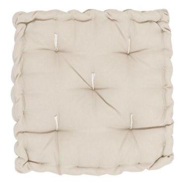 Imagem de Almofada Futon Alto Conforto 40x40cm Sofisticada - Inspire, Bege