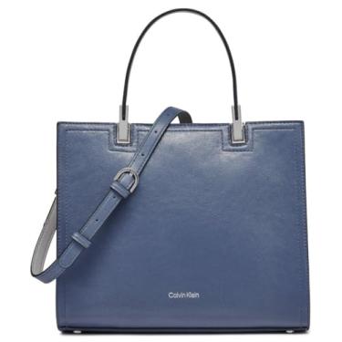 Imagem de Calvin Klein Bolsa Verne com compartimento triplo, Cinza/pomba/azul, One Size