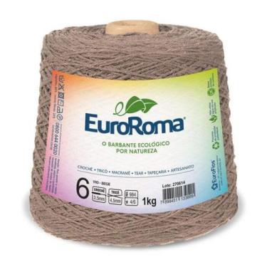 Imagem de Barbante EuroRoma N6 Cores 1kg, 1110 - Bege