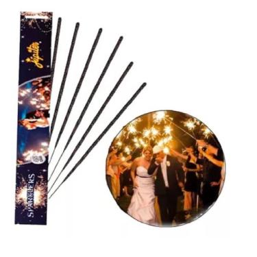 Imagem de Vela Sparkles 60 cm - Júpiter - 6 Un - Para Eventos, Casamentos e aniv