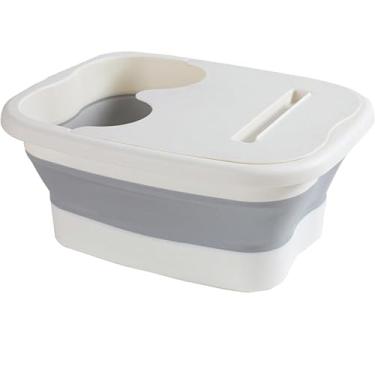 Imagem de Banheira de imersão para pés, Banheira de imersão para pés | Bandeja de imersão de pés portátil Banheira massageadora de spa para pés - Pedilúvios e banheira de hidromassagem para mulheres, crianças,