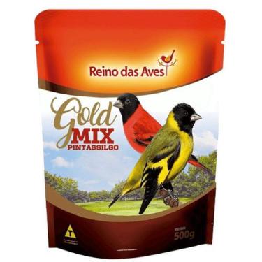 Imagem de Mistura Reino das Aves - Gold Mix Pintassilgo 500g