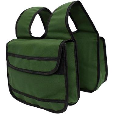 Imagem de Alforge de Lona SV3240 - Verde - Selaria Vertentes