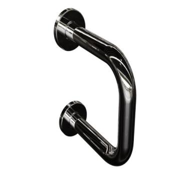 Imagem de Barra de Apoio Lateral para Lavatório Inox Polido - LEVEVIDA, 20 cm