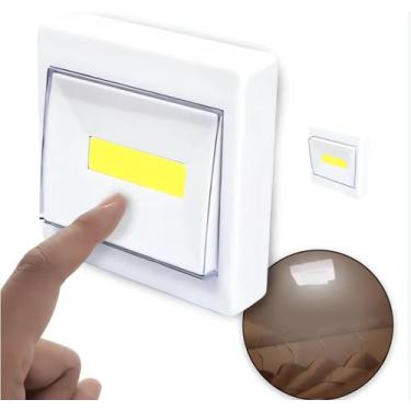 Imagem de 10x Luminária De Led Emergência Sem Fio 3W Toque Closet Armário Guarda
