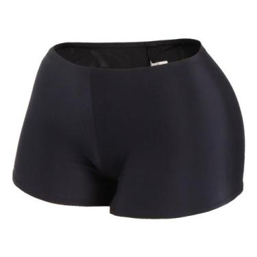 Imagem de Kit 3 Shorts Feminino Adulto Segunda Pele Curto Poliamida Básico  - W&
