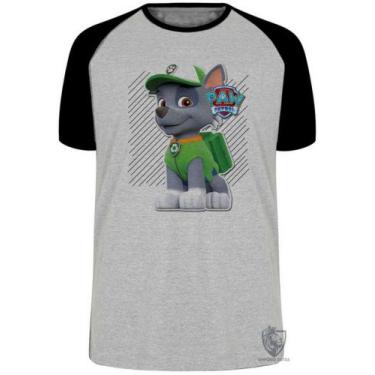 Imagem de Camiseta  Patrulha Canina Rocky Blusa Plus Size extra grande adulto ou