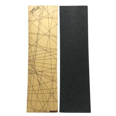 Imagem de Lixa Milk Ultragrip Black (Tamanho Oldschool 84x25,5cm) - Milk Skatebo