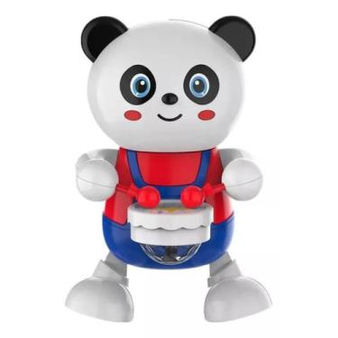 Imagem de Urso Panda Dançante Brinquedo Musical Dança Mexe Luz E Som - YJTOYS