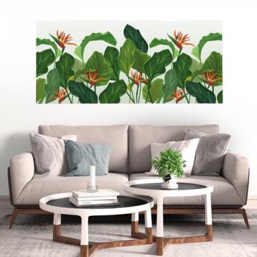 Imagem de Painel Quadro Adesivo - Folhagem da serra - Dekalque, 1,5 x 0,67