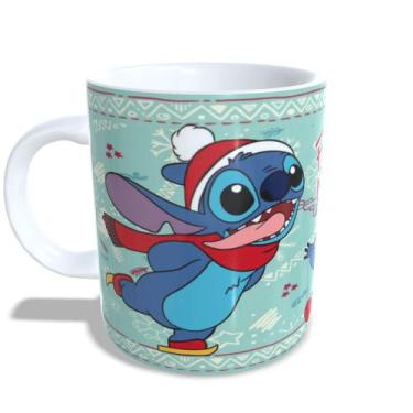 Imagem de Caneca Lilo & Stitch Natal Personalizada - Jlssublimação