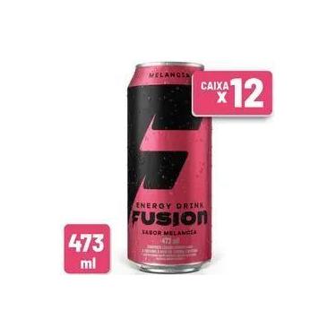 Imagem de Energético Fusion Melancia Lata 473ml Caixa c/ 12 un 1x12 Unidades  47