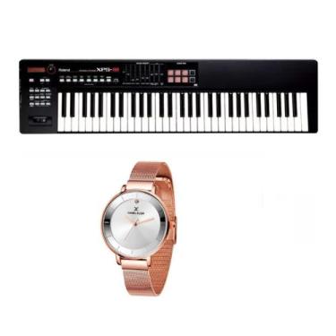 Imagem de Kit Teclado Roland XPS10 e Relogio Dk Fashion Dk11164-4