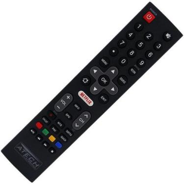 Imagem de Controle Remoto Semelhante Tv Led Philco Ptv55U21Dswnc Com Netflix - f