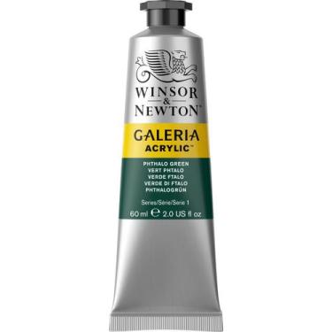 Imagem de Tinta Acrílica Galeria Winsor Newton 60ml 522 Phthalo Green - Winsor &