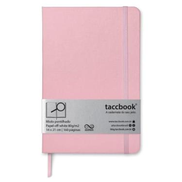 Imagem de Caderno Pontilhado taccbook Rosa (pastel) 14x21 Ríg.