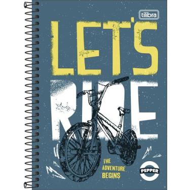 Imagem de Caderno Tilibra pequeno pepper espiral 80 folhas