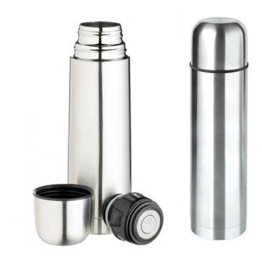 Imagem de Garrafa Térmica Inox 500 ml  Mantém Café e Água Quente ou Gelada - Ful