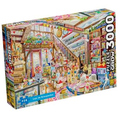 Imagem de Quebra-cabeça 3000 peças Loja de Brinquedos Grow