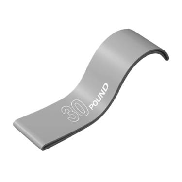 Imagem de menolana Faixa de resistência Faixa de treino Faixa de treinamento assistida Faixa elástica Faixa de ioga Faixa de exercício para pernas Futebol Powerlifting, Cinza