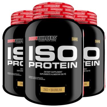 Imagem de Kit 3x Iso Protein 2kg - Bodybuilders Sabor Baunilha
