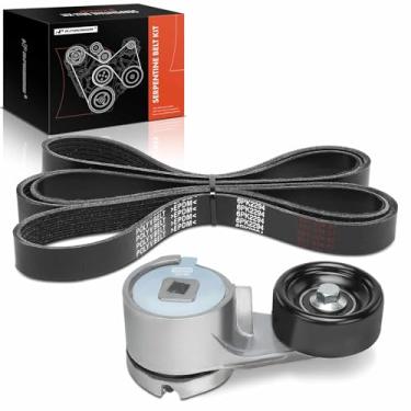 Imagem de A-Premium Kit de transmissão de correia serpentina do motor compatível com Ford Mustang 1988 1989 1990 1991 1992 1993-5.0L