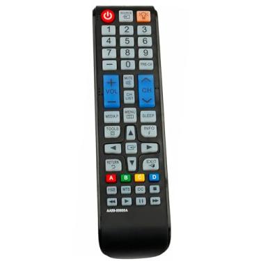 Imagem de Allimity Controle remoto de substituição AA59-00600A para Samsung 2012 LED TV EH6050 Series UN50EH6050 UN55EH6050 UN60EH6050 UN65EH6050 UN65EH6050F UN50EH6050FXZA UN50EH6050FXZA UN55EH6050FXZA 5EH60