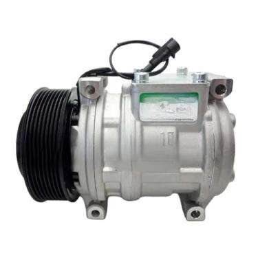 Imagem de Compressor a/c para carro automotivo 10pa15c, compatível com caminhões mercedes-benz actros-compatível com 447200-0014, a0002340811