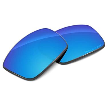 Imagem de Tintart Lentes de desempenho compatíveis com Oakley Gascan polarizadas gravadas, Azul celeste - polarizado, Tamanho �nico