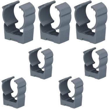 Imagem de 7 Conduletes Abraçadeira Pvc Cinza 3/4 Pol. Tigre Top