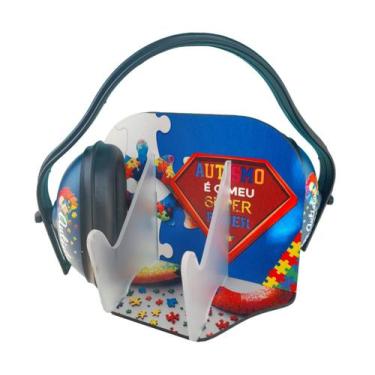 Imagem de Suporte decorativo gamers Infinity com Abafador de ruidos autistas - C