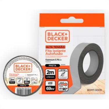 Imagem de Black Fita Isolante B&D Auto Fusao 19X02M - Black & decker iluminacao