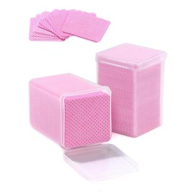 Imagem de Toalhetes de Unhas TEOYALL Sem Fios - 400 Unidades - Tecido Não Tecido