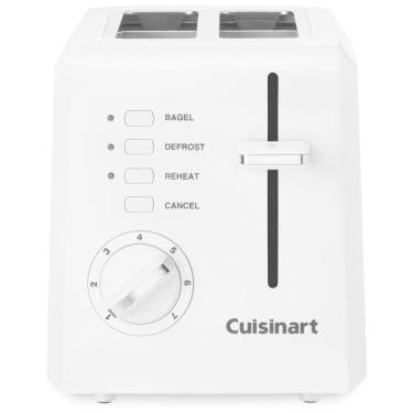 Imagem de Torradeira Elétrica, Compacta 2 Fatias, Branca, 110v, CUISINART CPT 122, Branco