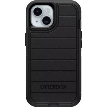 Imagem de OtterBox Capa para iPhone 16e (apenas) - Série Defender - Preta - Apenas Capa - Robusto e Durável - com Proteção de Porta - Proteção de Defesa Microbiana