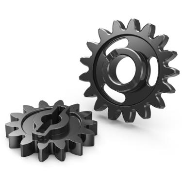 Imagem de NICECNC Kit de engrenagem intermediária da bomba de óleo preto compatível com KTM 250 EXC-F 250 XCF-W 2008-2016 250 SX-F 250 XC-F 2008-2015 350 EXC-F 350 XCF-W 2012-2016 See Fitment 7700 38006 100 e