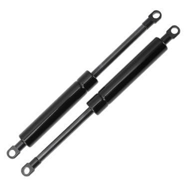 Imagem de X AUTOHAUX Amortecedores a gás de 250 mm/9,84" Molas a gás 800N preto aço carbono 2 peças RV caixa de ferramentas tampa caixa de armazenamento capa de porta de armário