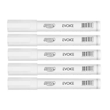 Imagem de Kit 05 Giz Líquido 4g 6mm Caneta Lousa Quadro Vidros Carros