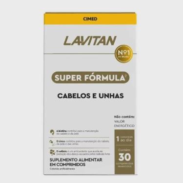 Imagem de Lavitan super fórmula cabelos E unhas super formula com 30 comprimidos