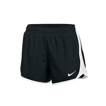 Imagem de Short de corrida feminino Nike Dry Tempo Print 3, Black/White, Medium