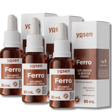 Imagem de KIT 3 Ferro Ydrosolv 30ml Yosen