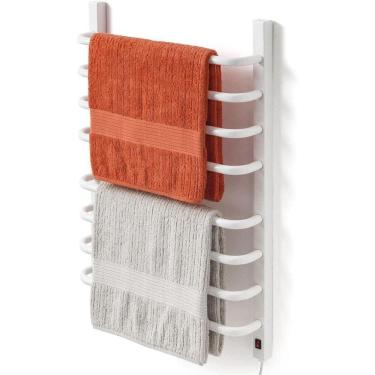 Imagem de Toalheiro Térmico Grande Branco - Fio Lado Direito, 110v