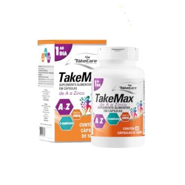 Imagem de TAKE MAX A a Z Suplemento Alimentar, 60 cápsulas/500mg