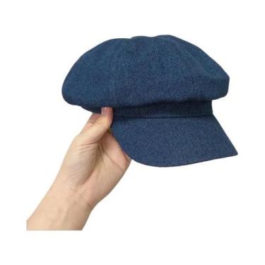 Imagem de Boina Feminina Moderna - Ideal para Primavera e Verão, Azul profundo