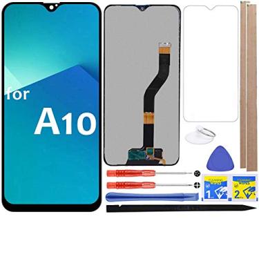 Imagem de iFixmate Digitalizador de toque de substituição de tela LCD (preto) para Samsung Galaxy A10 2019 A105 SM-A105F A105G A105M 6,2 polegadas