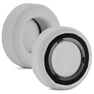 Imagem de Upgrade VirtuosoXT Gray Thicker Earpads - Ear Cushion Compatible with Corsair Virtuoso RGB Wireless SE/Virtuoso XT Gaming Headset, Breathable, High-Density Noise Cancelling Foam, Added Thickness