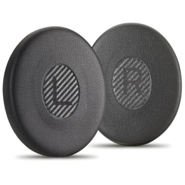 Imagem de Almofadas auriculares compatíveis com fones de ouvido Bose On-Ear Wireless Triple Black, SoundLink On-Ear, Bose On-Ear 2 (OE2) e Bose SoundTrue On-Ear (OE). Couro proteico premium | Fácil instalação