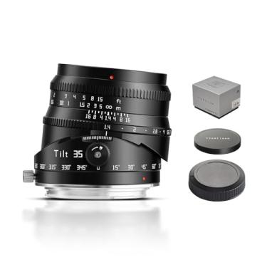 Imagem de TTARTISAN Lente Tilt 35 mm f1.4 para Canon RF Mount APS-C Foco Manual Tilt Shift Lens EOS R RP R5 R5C R6 R6 Mark II R3 R8 R7 R10 R50 R100