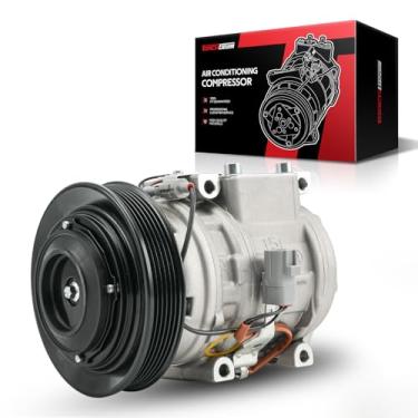 Imagem de Torchbeam Compressor de ar condicionado automotivo 78320 compatível com Corolla 1998-2002, substitui 78320, 10000415, 638812, 6511851, 8832035330, 8832060150, 8832060151, 888320151, 8832060151